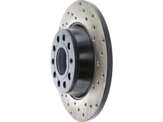 STOP TECH CROSS DRILLED ROTOR - 12833129L