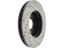 STOP TECH CROSS DRILLED ROTOR - 12861100R