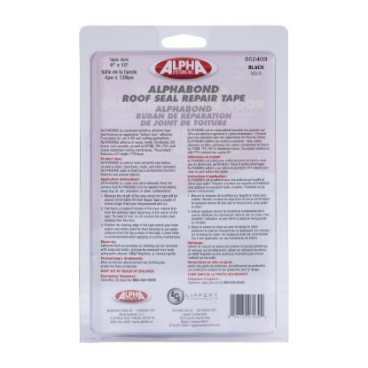 LIPPERT COMP BOND TPO TAPE 4'X10' REPAIR TAPE-BL - 862409