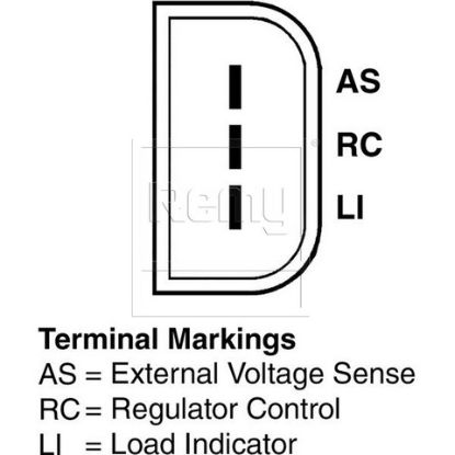 REMY INTL REMANUFACTURED ALTERNATOR - 23791
