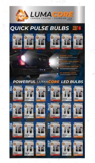 PUTCO LUMACORE POP - INCLUDES 1 SETS OF E - LUMAPOP1