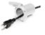 PRO MARINER UNIVERSAL AC BCPLUG HOLDER - WHITE - 51310