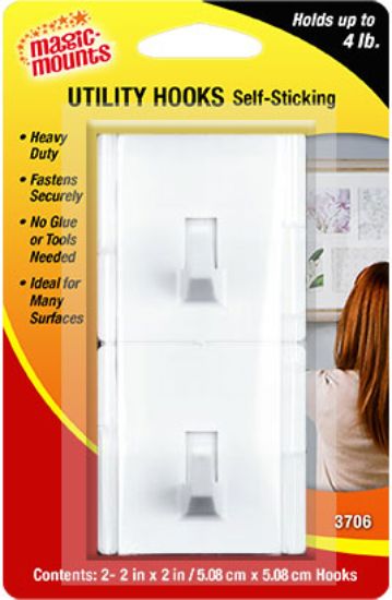 MAGIC MOUNTS UTILITY HOOK 2PK - 3706