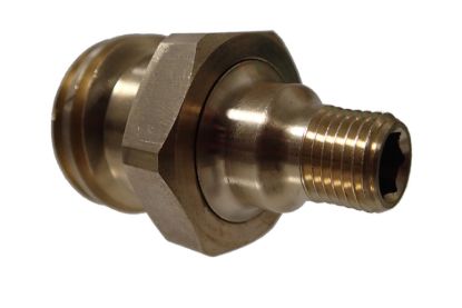 MB STURGIS ADAPTER  1/4' X MALE CONN. #791 (TY - 204129MBS