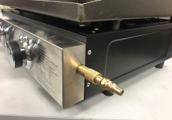 MB STURGIS BLACKSTONE  GRIDDLE INLET ADAPTER - 204171MBS