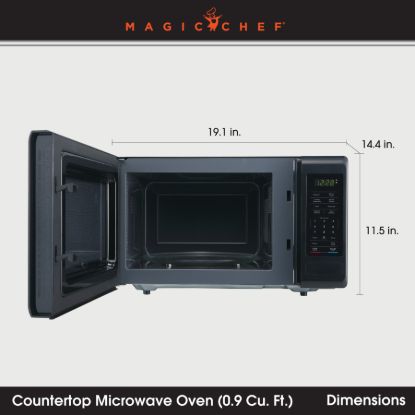 MAGIC CHEF 0.9 CUFT COUNTERTOP 900 WATT DIGIT - MC99MB
