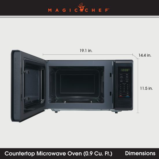MAGIC CHEF 0.9 CUFT COUNTERTOP 900 WATT DIGIT - MC99MB