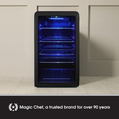 MAGIC CHEF 3.4 CUFT BEVERAGE COOLER RETRO - MCB34CHB