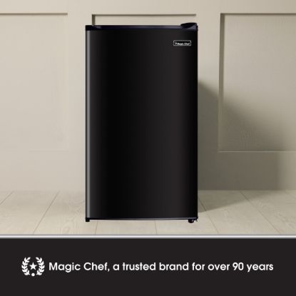 MAGIC CHEF REFRIGERATOR  3.5 CU FT  BLACK - MCBR350B2