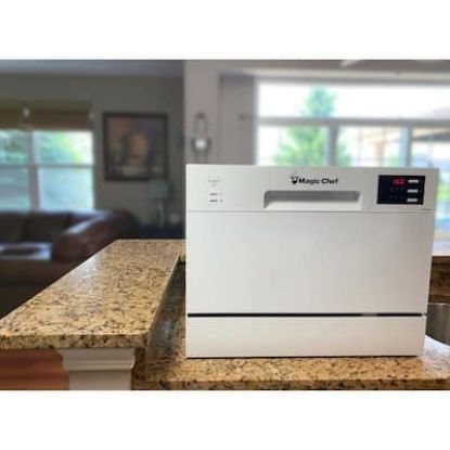 MAGIC CHEF 6 PLACE SETTING COUNTERTOP DISHWASH - MCSCD6W5