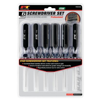 PERFORM TOOL SCREWDRIVER SET - W80006