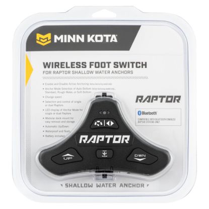 MINN KOTA RAPTOR BLUETOOTH WIRELSS FOOTSWITCH - 1810258