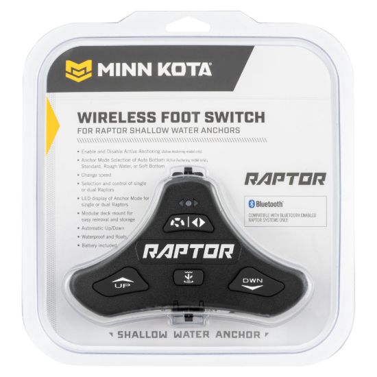 MINN KOTA RAPTOR BLUETOOTH WIRELSS FOOTSWITCH - 1810258