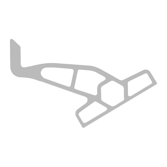 MINN KOTA RAPTOR JACK PLATE BRKT 6' STDB WHT - 1810367