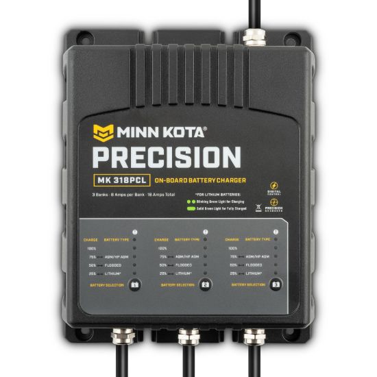 MINN KOTA BATTCHGR MK 318PCL 12V 6 AMP/3 BANK - 1833181