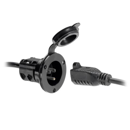 MINN KOTA MKR-21 AC POWER PORT (BLACK) - 1865108