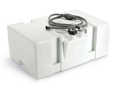 MOELLER 22 GLN FUEL TANK WHITE - 031626