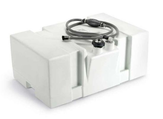 MOELLER 22 GLN FUEL TANK WHITE - 031626