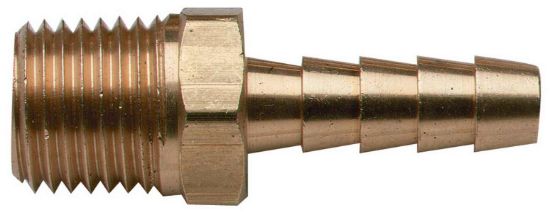 MOELLER 1/4 NPT X 1/4' BRS BARB M THRD - 03340110