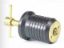 MOELLER DRAIN PLUG - TWIST TURN BRASS 1' - 05306110