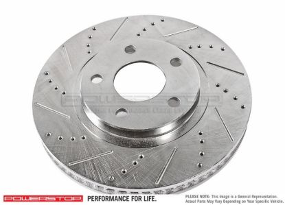 POWERSTOP DRILLED SLOTTED ROTOR - AR8373XL