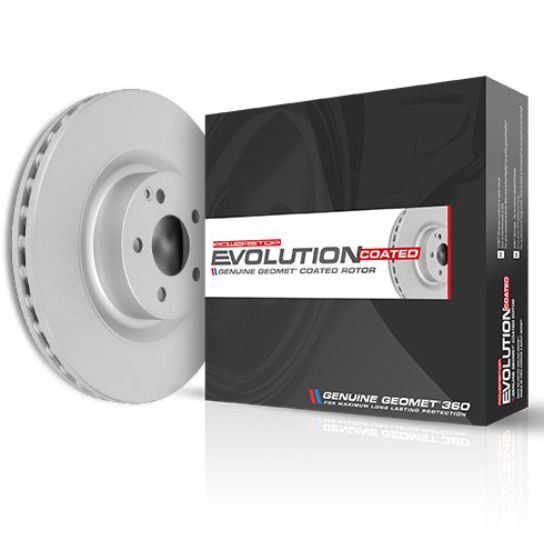 POWERSTOP EVOLUTION COATED ROTOR - JBR1355EVC