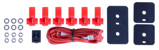 PACER PERF LED AMBER 5 LIGHT KIT  17-UP FORD S - 20266