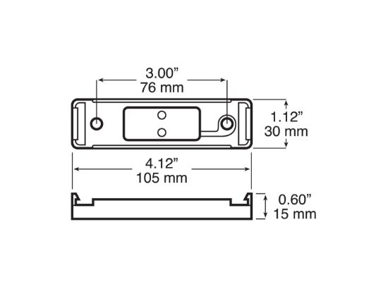 PETERSON MFG BRACKET KIT-GRAY - 15409K