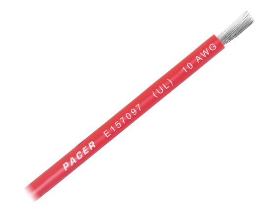 PACER 10 AWG UL RD TC WIRE 500FT RL - WUL10RD500