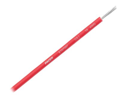 PACER 16 AWG UL RD TC WIRE 100FT RL - WUL16RD100