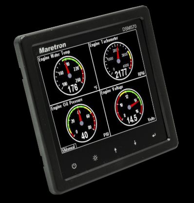 MARETRON 5.7'HIGH BRIGHT COLOR DISPLAY BLACK - DSM57001