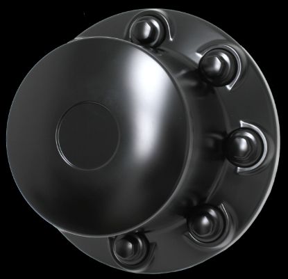 PHOENIX USA BLACK HUB COVER ABS REAR 19.5 IN 8 - Q822BR