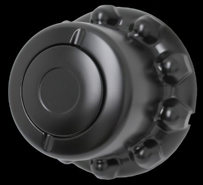 PHOENIX USA BLACK HUB COVER KIT ABS BLK REAR 10 - QH1300BAS