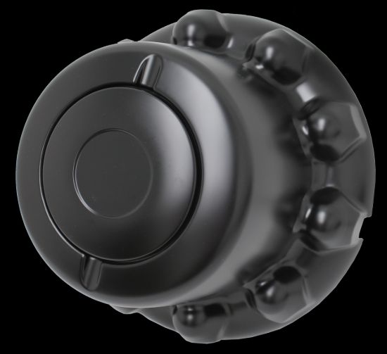 PHOENIX USA BLACK HUB COVER KIT ABS BLK REAR 10 - QH1300BAS
