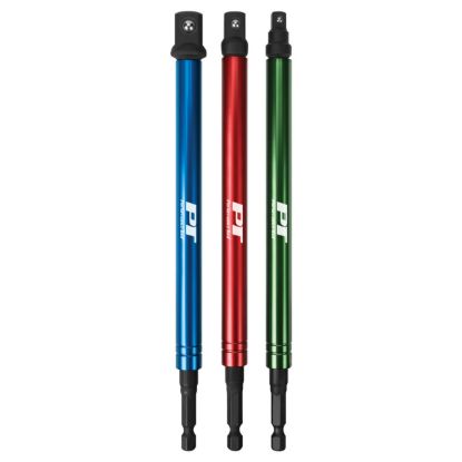 PERFORM TOOL 3PC 8' SOCKET ADAPTER SET - W9036