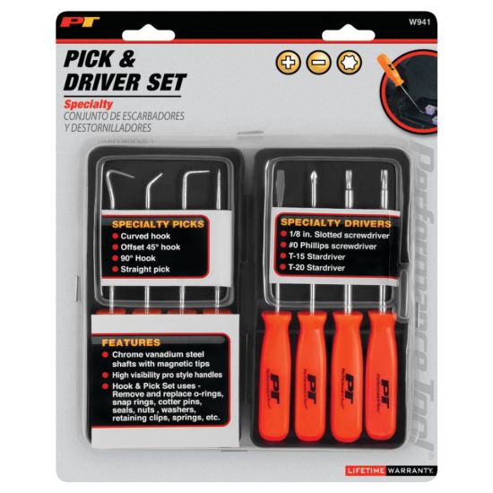 PERFORM TOOL PICK/DRIVER SET - W941