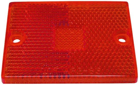 PETERSON MFG REPL SIDE LENS RED - 5515R