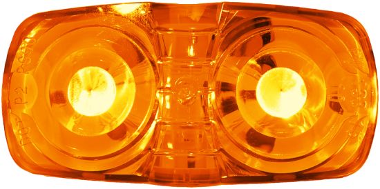 PETERSON MFG LED M/C RECT DBL BULLS-EYE 4'X2' - M38AMV