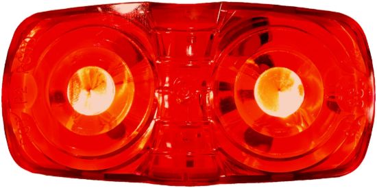 PETERSON MFG LED M/C PC MV RECT DBL BULLS-EYE  4 - M38RMVBT2