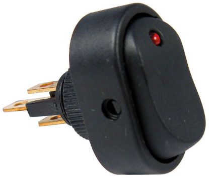 PETERSON MFG L-RD OBL RKR 25A/12V .5MT - PMV5584PT