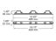 PETERSON MFG ID LIGHT BAR - V1073R