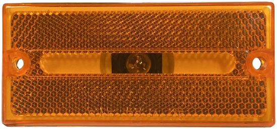 PETERSON MFG CLEARANCE LIGHT AMBER - V132A