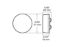 PETERSON MFG PKG ROUND CLEARANCE LIGHT - V146A