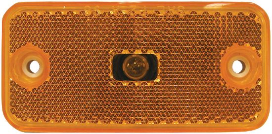 PETERSON MFG CLEARANCE LIGHT AMBER - V2548A