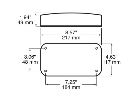 PETERSON MFG STOP & TAIL LIGHT - V25922