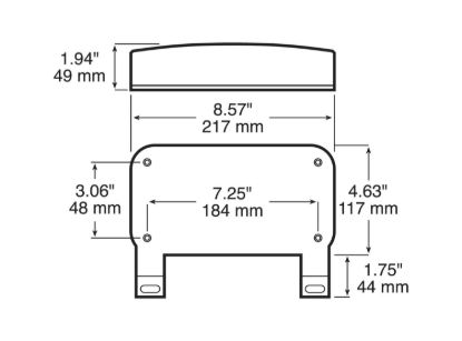 PETERSON MFG STOP & TAIL LIGHT - V25924