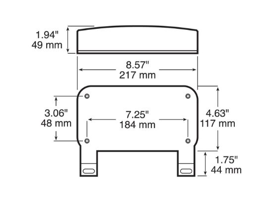 PETERSON MFG STOP & TAIL LIGHT - V25924