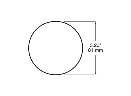 PETERSON MFG 3' STK ON RND REFLECTOR A - V475A