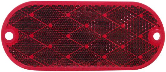 PETERSON MFG 2PK REFLECTOR RED - V480R