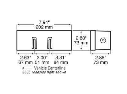 PETERSON MFG LED STOP & TAIL - V856